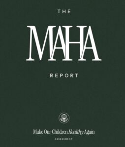 MAHA report cover